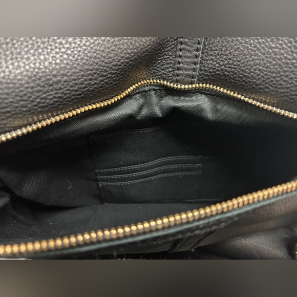 Fossil Erin cowprint fold over brossbody bag - Picture 5 of 9